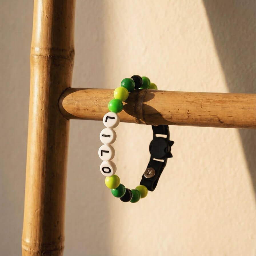 Collier unique pour chat avec son nom - Granny Pop