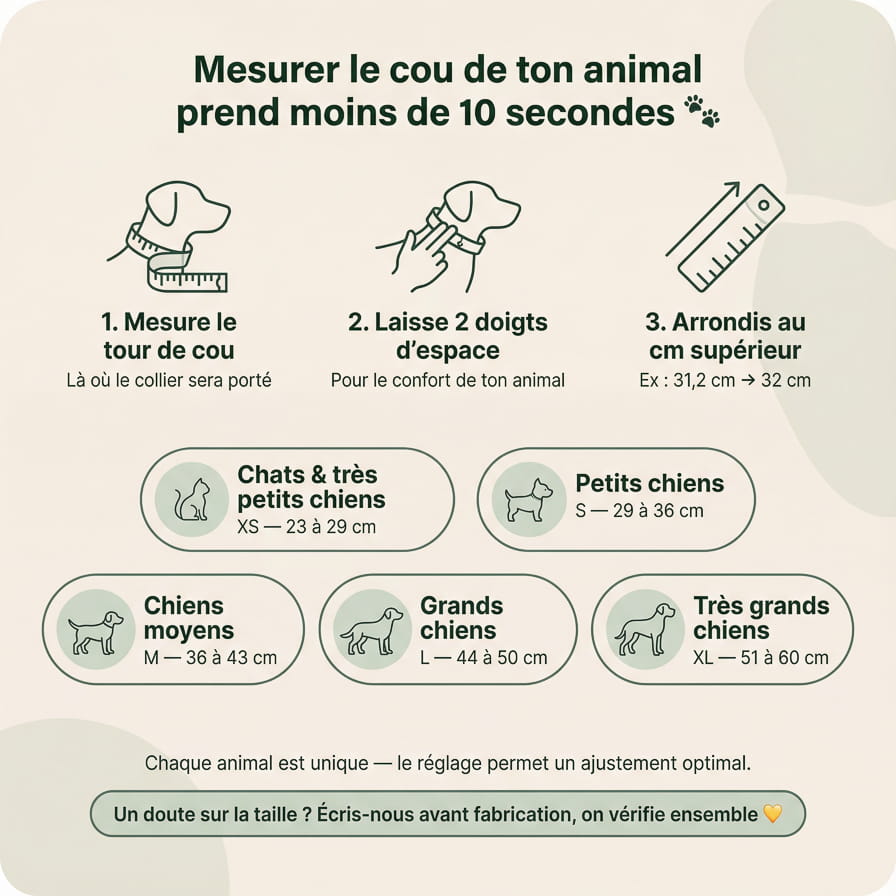 Pack Duo - Colliers personnalisés unique pour chien avec leurs noms (x2)